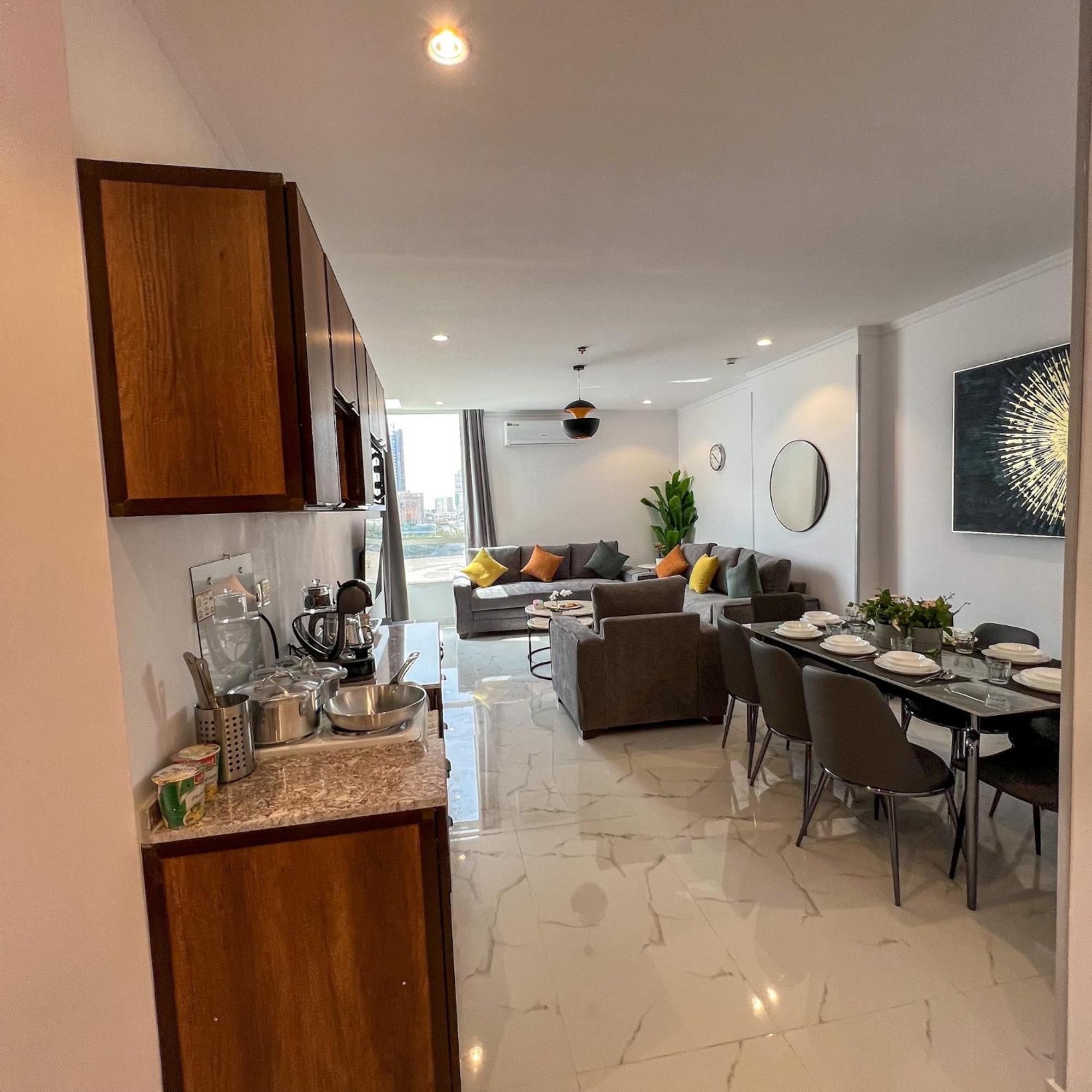 The Red Sea Apartment شقة البحر الأحمر Jidá Exterior foto